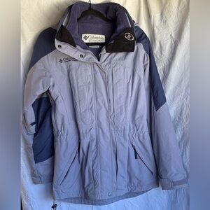Columbia "Double Whammy" Purple Two-Tone Outdoor Jacket M